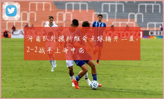 河南队外援科维奇点球梅开二度，2-2战平上海申花